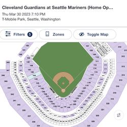 Seattle Mariners Opening Day Tickets