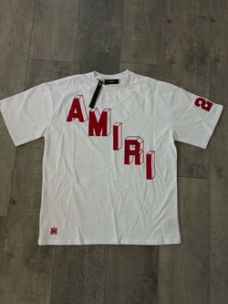 Amiri White Graphic T-Shirt with Tags