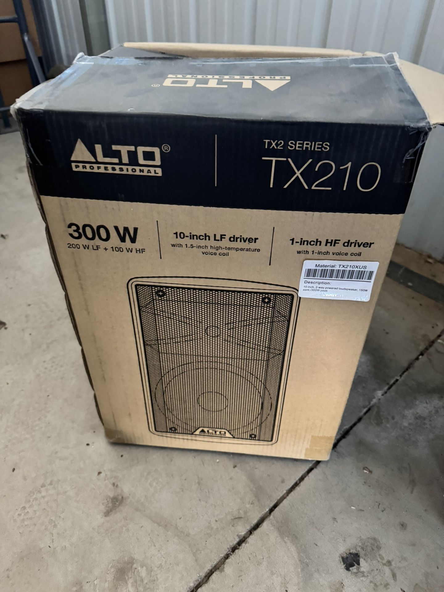 Alto TX210 Speaker