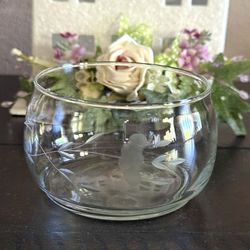 princess house candy dish 3.5"x2.5"