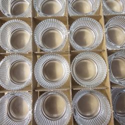 16 Glass Tealight Holders