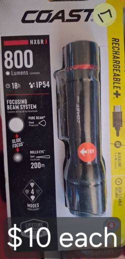Coast flashlights