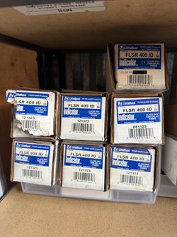 Littelfuse FLSR 400 ID Class RK5 Time-Delay Fuses – Lot of 7