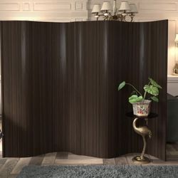 6ft Bamboo Wave Screen Divider - New, delivery