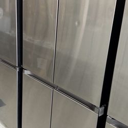 💥Best Saving💥 Samsung 23 cu. ft. Counter Depth 4-Door French Door Refrigerator with Beverage Center in Stainless Steel