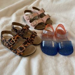 Toddler Sandals Size 7 Used 