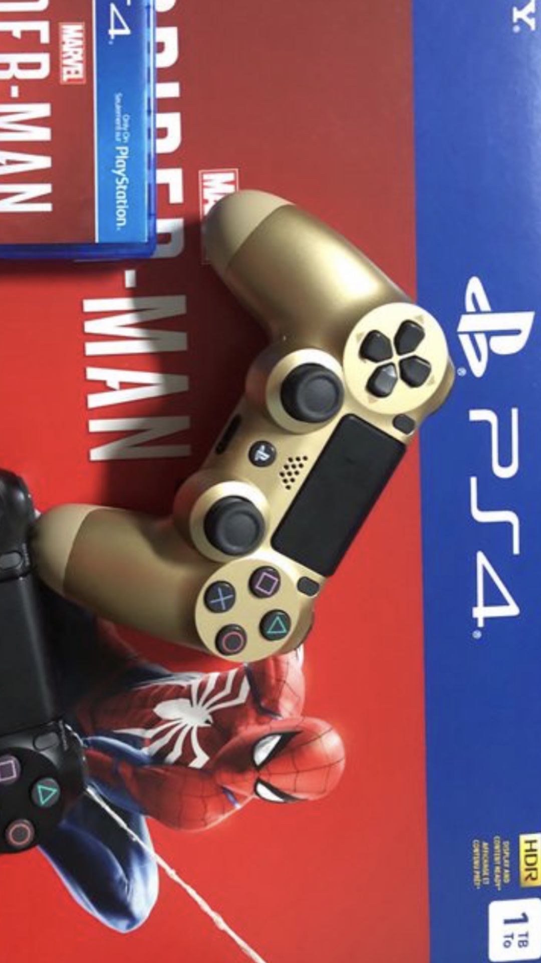 Ps4 controller gold