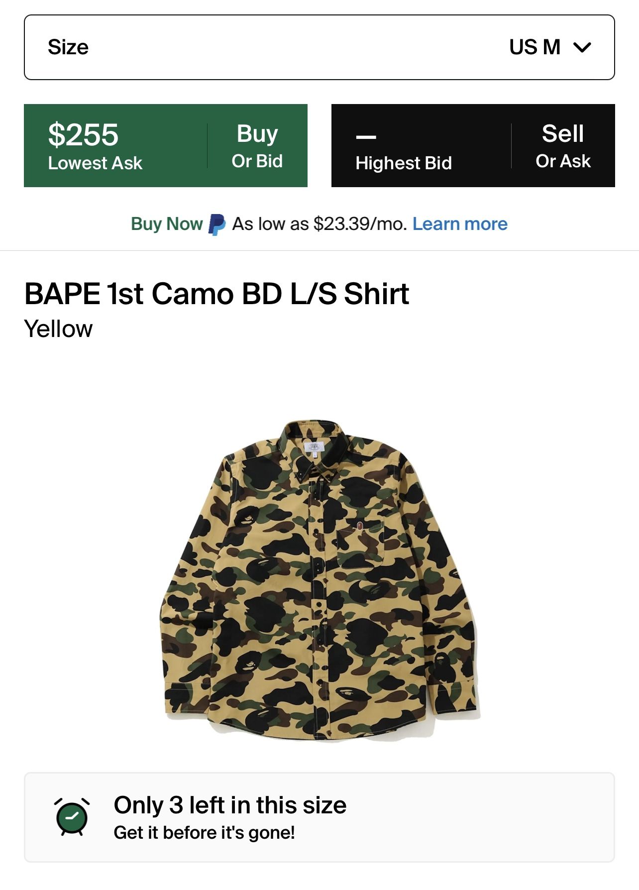 Bape Pullover Size L