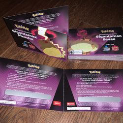 Best Buy Gigantamax Pikachu & Eevee codes
