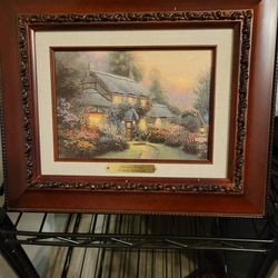 Julianne's Cottage" by Thomas Kinkade.Print