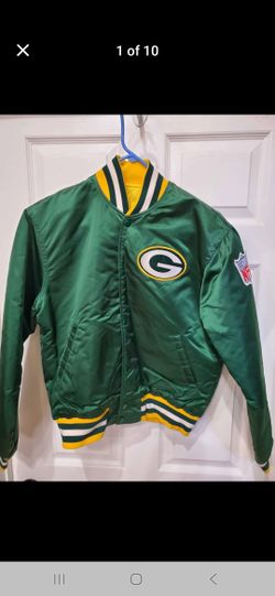 Vintage Green Bay Packers Jacket Medium Size