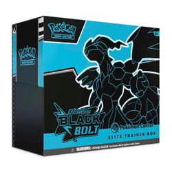 Pokemon Black Bolt Elite Trainer Box