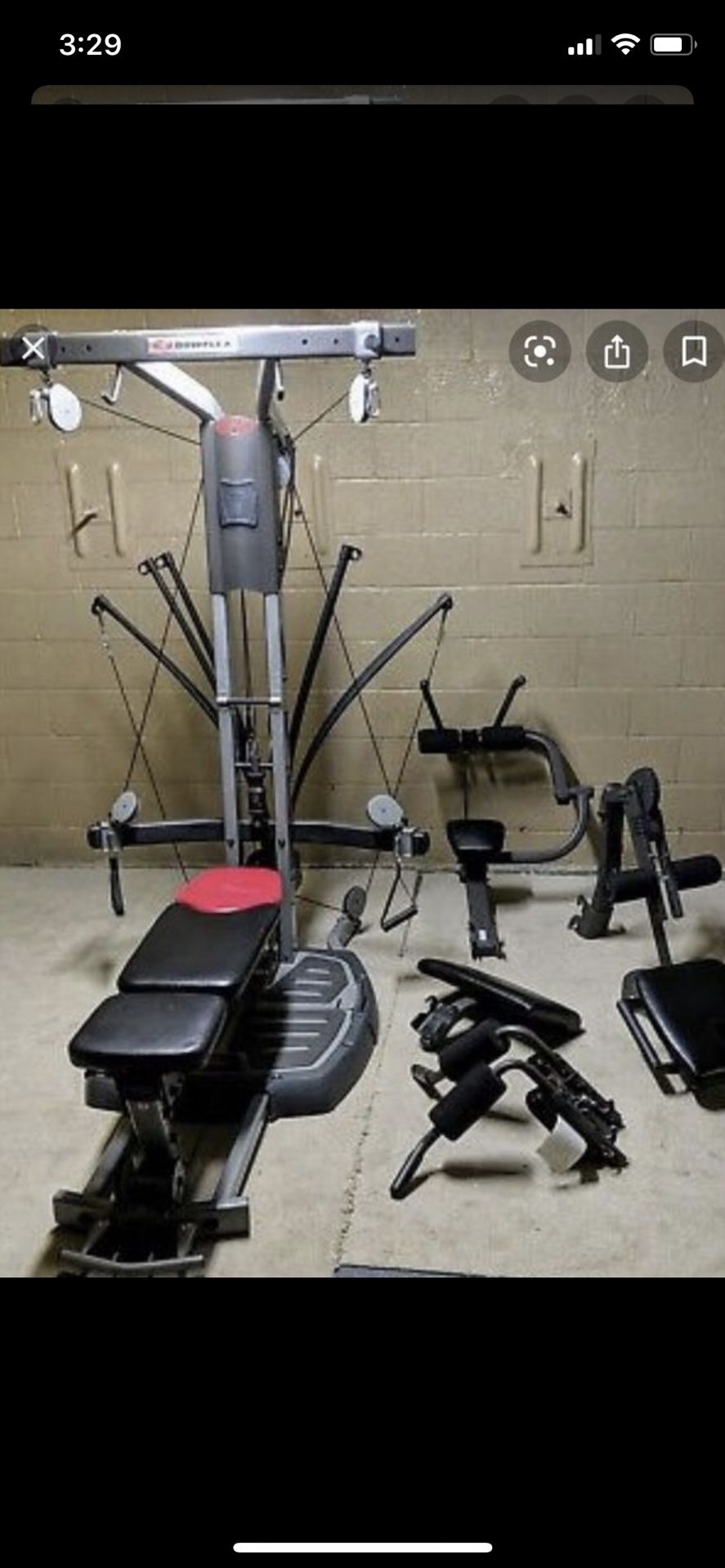 Bowflex Ultimate 2 with upgrades