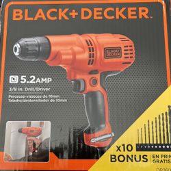 Black + Decker Drill 