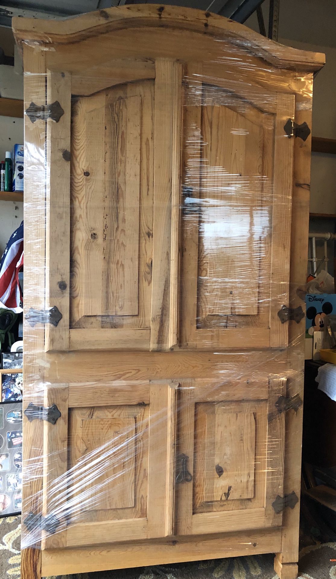 Large Made in Mexico Armoire/closet/storage