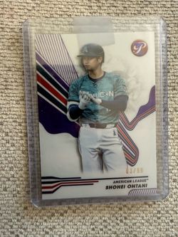 Rare 2024 Topps prestige purple refractor shohei Ohtani /99, not Kobe, LeBron, jordan, Luka, RC