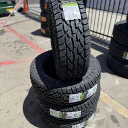 245-60-18 AT $480 CASH OUT THE DOOR All Terrain Tires installed (4) New 50,000 Mile Warranty