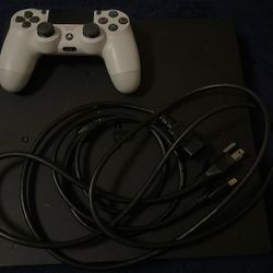 PS4 With Controller And Cables