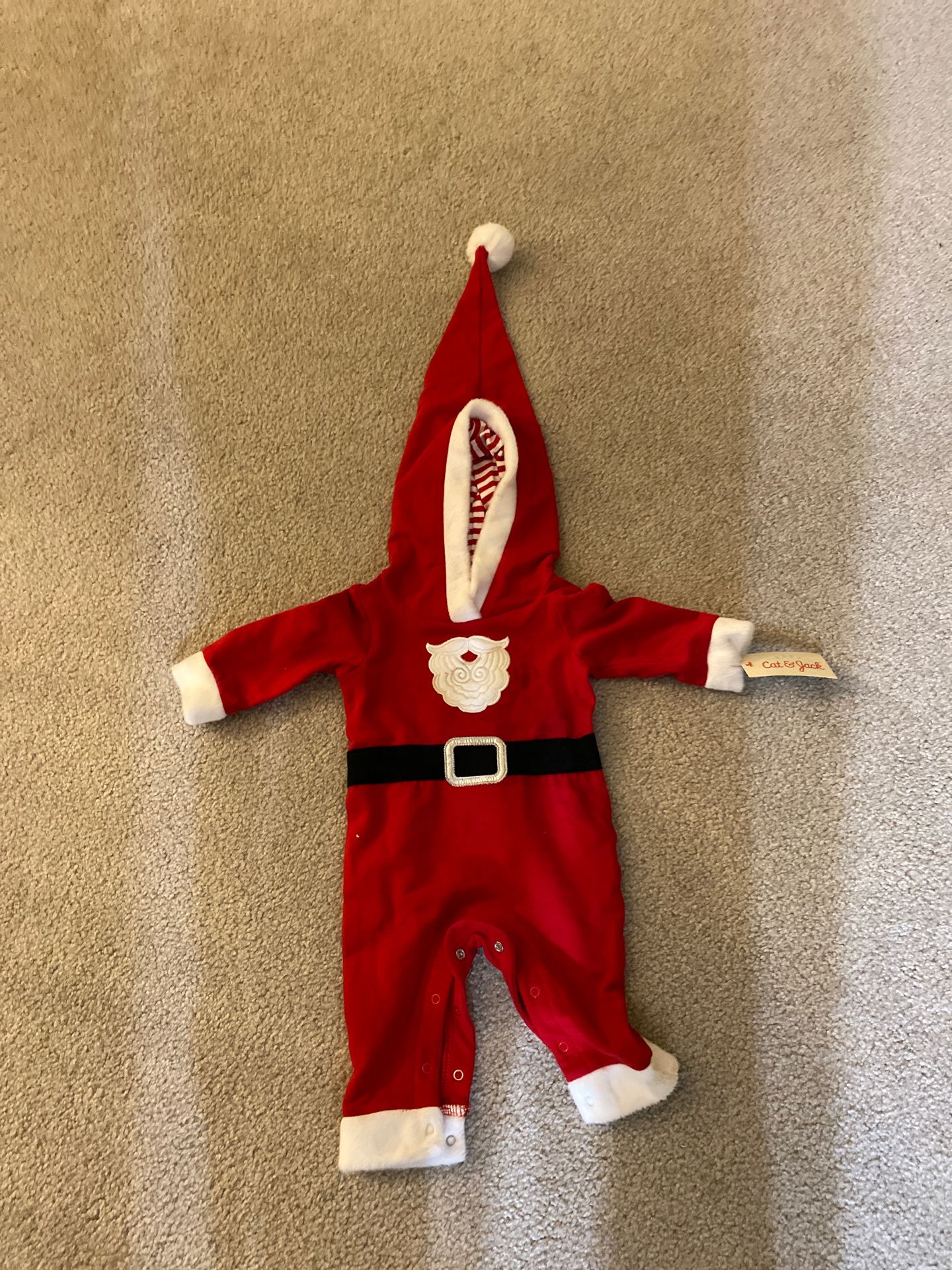 Christmas onesie size 0-3 months