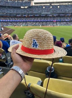 Dodgers X One Piece Collab SGA Straw HAT ONLY 7/3/2025 Monkey D. Luffy