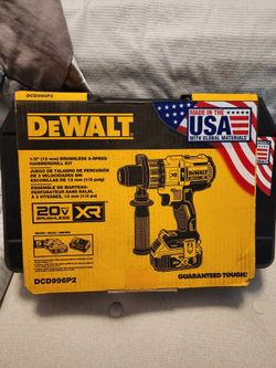 DeWalt 1/2 Brushless 3 Speed Hammerdrill DCD996P2