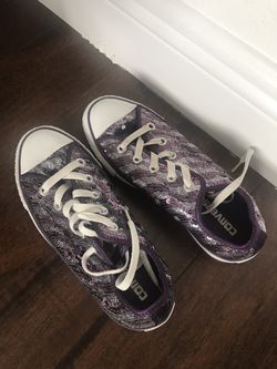 Converse all star special edition textile purple