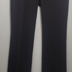 Theory Women’s Size 0 Black Wool Blend Wide Leg Dress Pants 