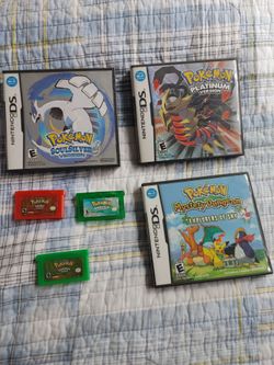 Pokémon gba and ds games