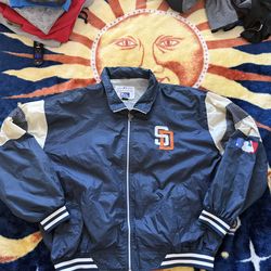 Vintage Pro Player Genuine Merch Padres Navy Jacket size Xxl mens