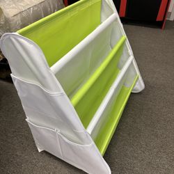 Bookshelf with Side Pockets  for Kids