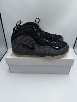 Nike Air Foamposite Pro “Wool Fleece” 🩶⚫  📏 Shoe Size 8.5