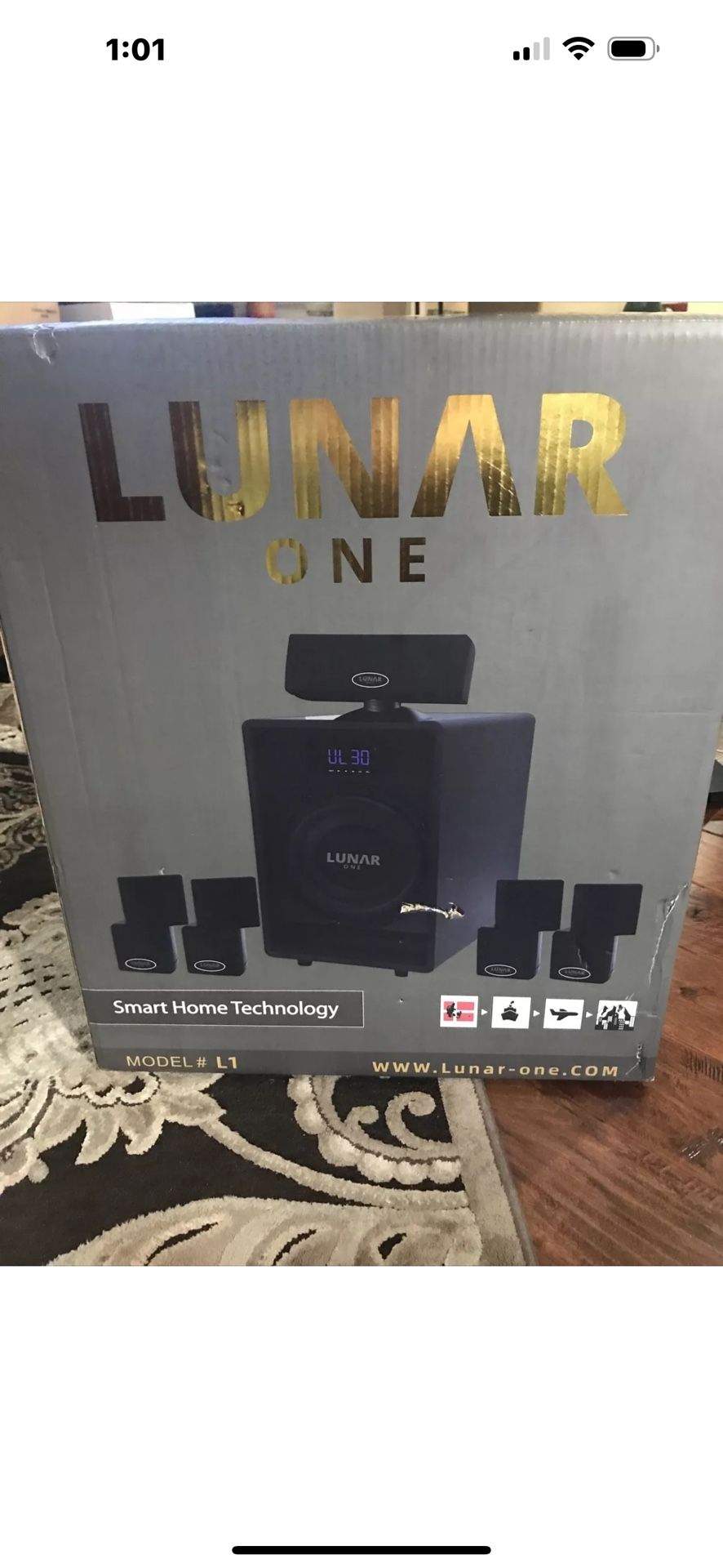 LUNAR ONE smart home technology sound system