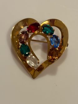 12K GF Van Dell Brooch