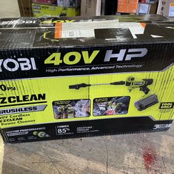 SaleSumo RYOBI 40V HP Brushless EZClean 600 PSI 0.7 GPM Cold Water Electric Power Cleaner (Tool-Only)