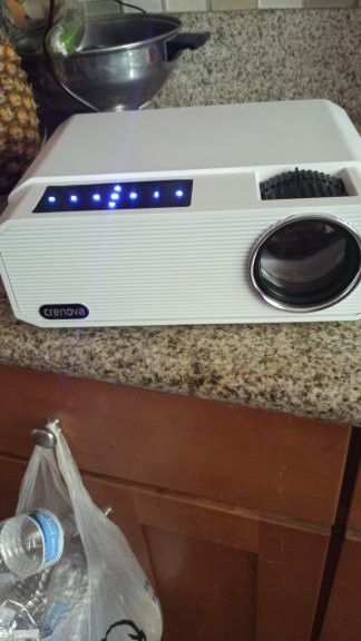Brand New Led Projector High Lumens Pro White Model