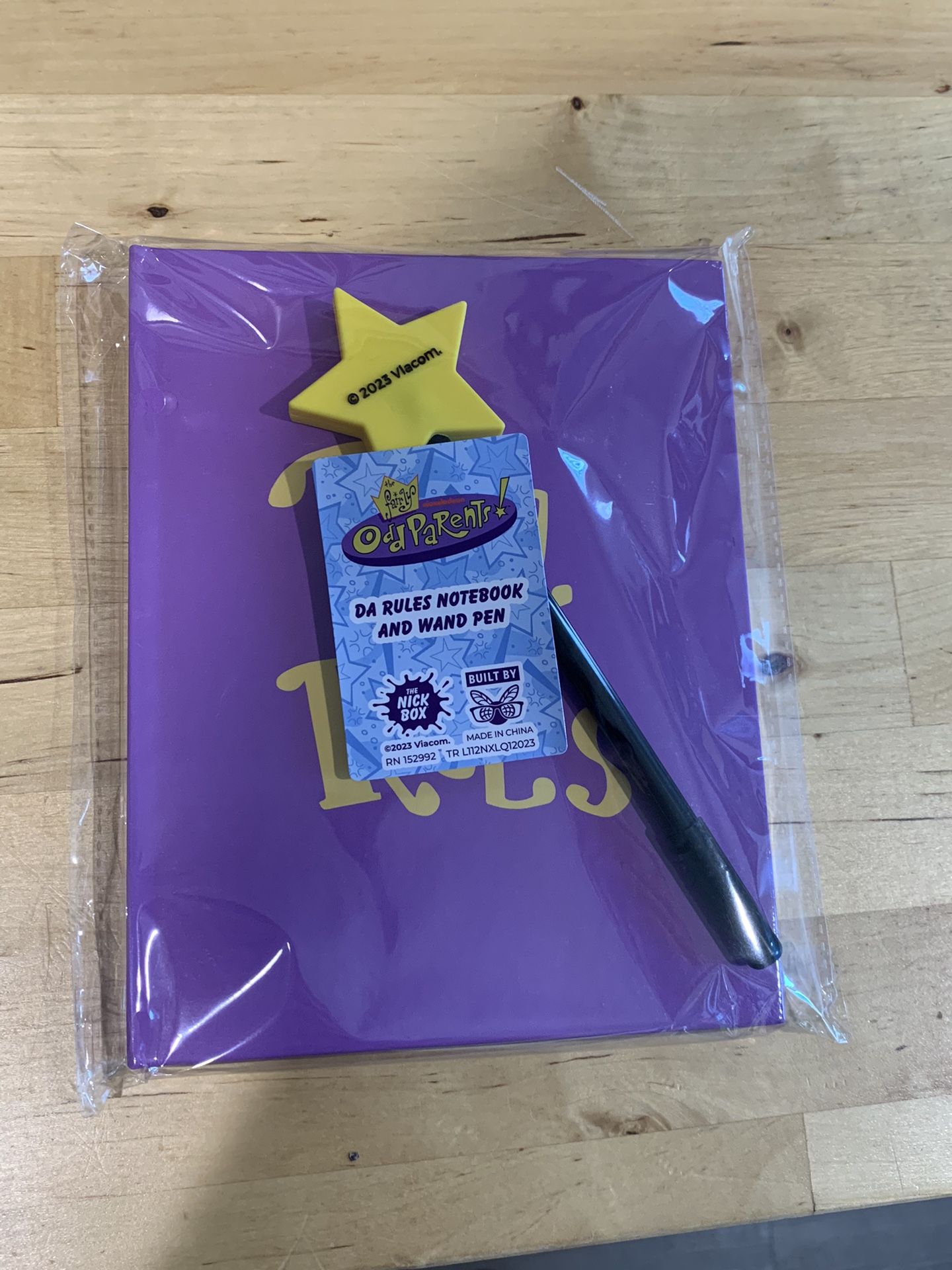 Fairly Odd Parents - Da Rules Notebook with Wand Pen