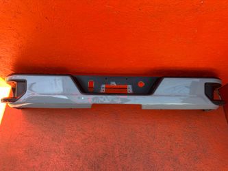 2019 2020 2021 2022 2023 Chevrolet Silverado 1500 Rear Bumper OEM