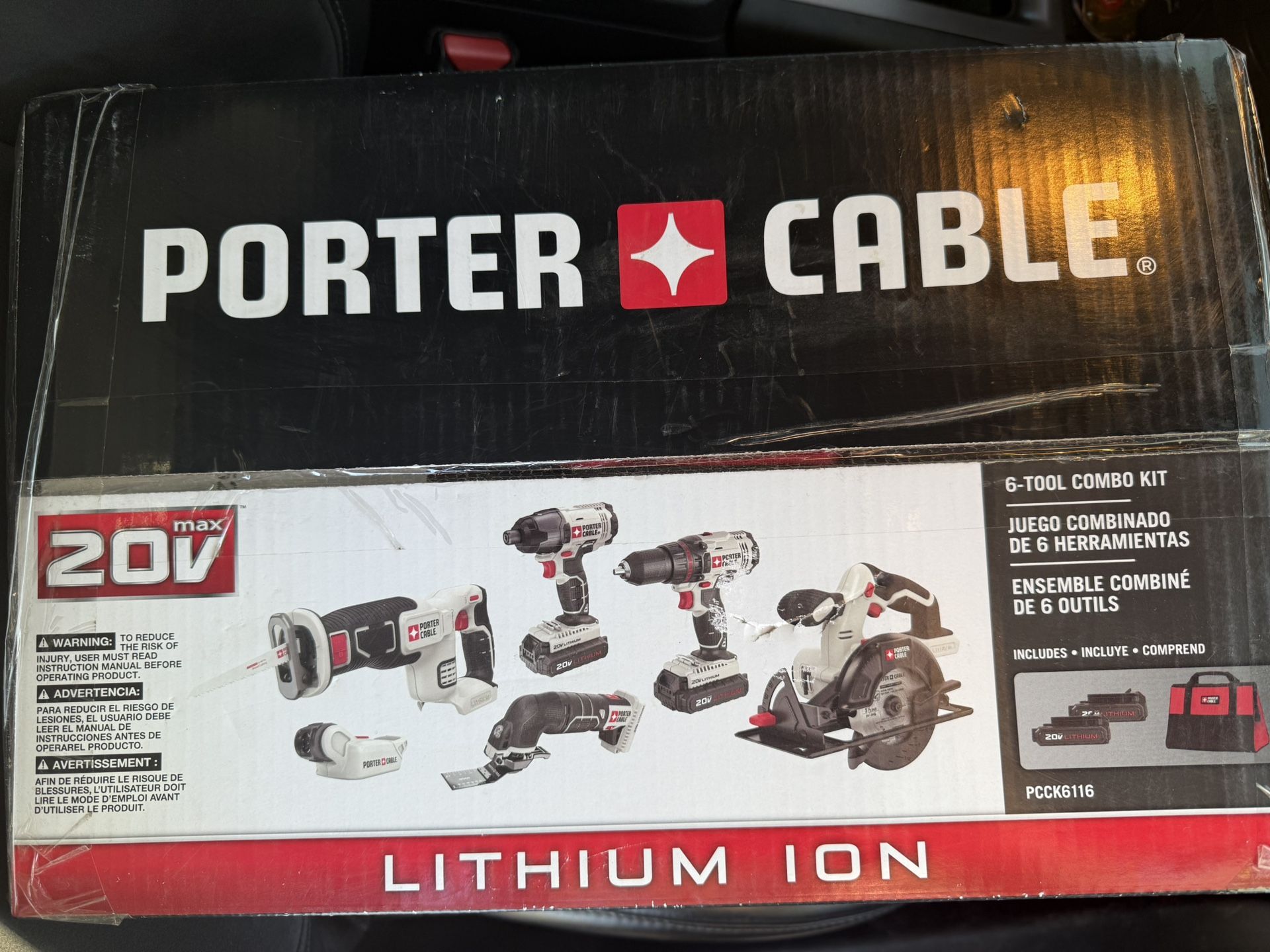 PORTER CABLE (6-tool Combo Kit)