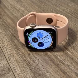 Apple Watch Series 9 GPS, 41mm Pink Aluminum Case with S/M Light Pink Sport