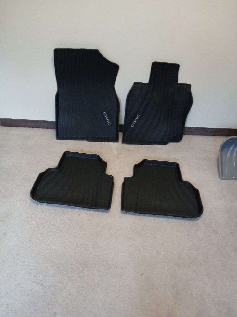 Honda Civic Flood Mats