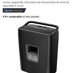 Bonsaii paper shredder