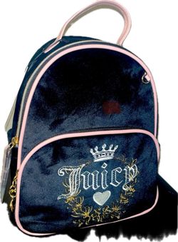 NWT Black / Pink Juicy couture Small Backpack
