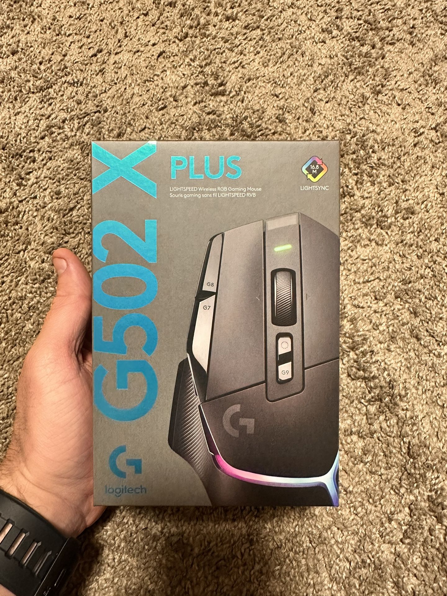 Logitech G502 X Plus - New