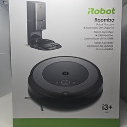 iRobot Roomba i3+ EVO (3550) Self-Emptying Robot Vacuum – Now Clean by Room with Smart Mapping, Empties Itself for Up to 60 Days, Works with Alexa, Id