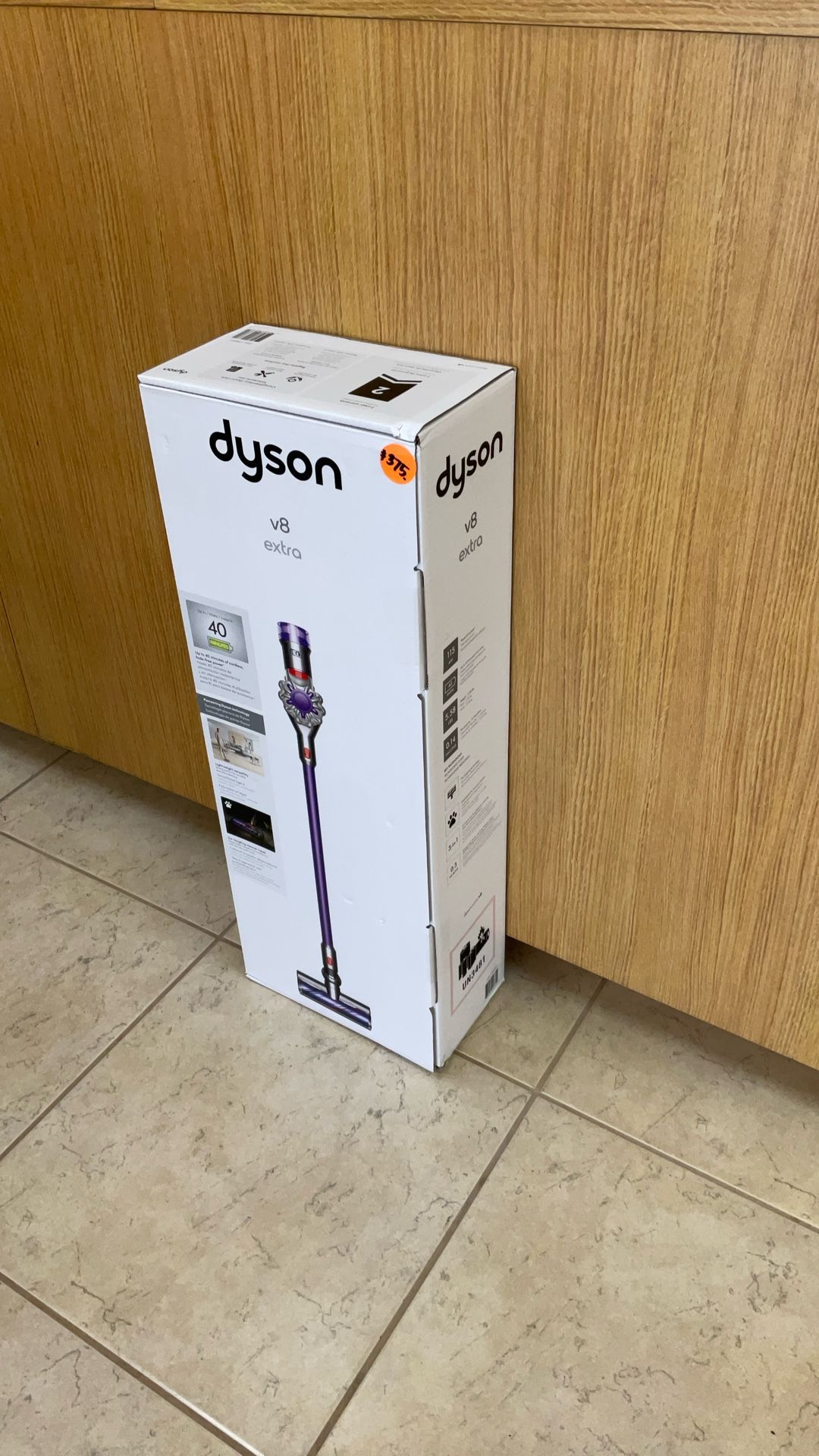 DYSON V8 EXTRA STICK VACUUM CLEANER.