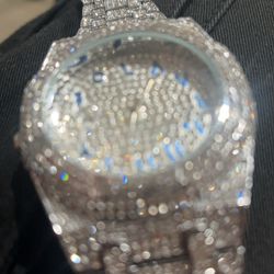 cubic zirconia watch