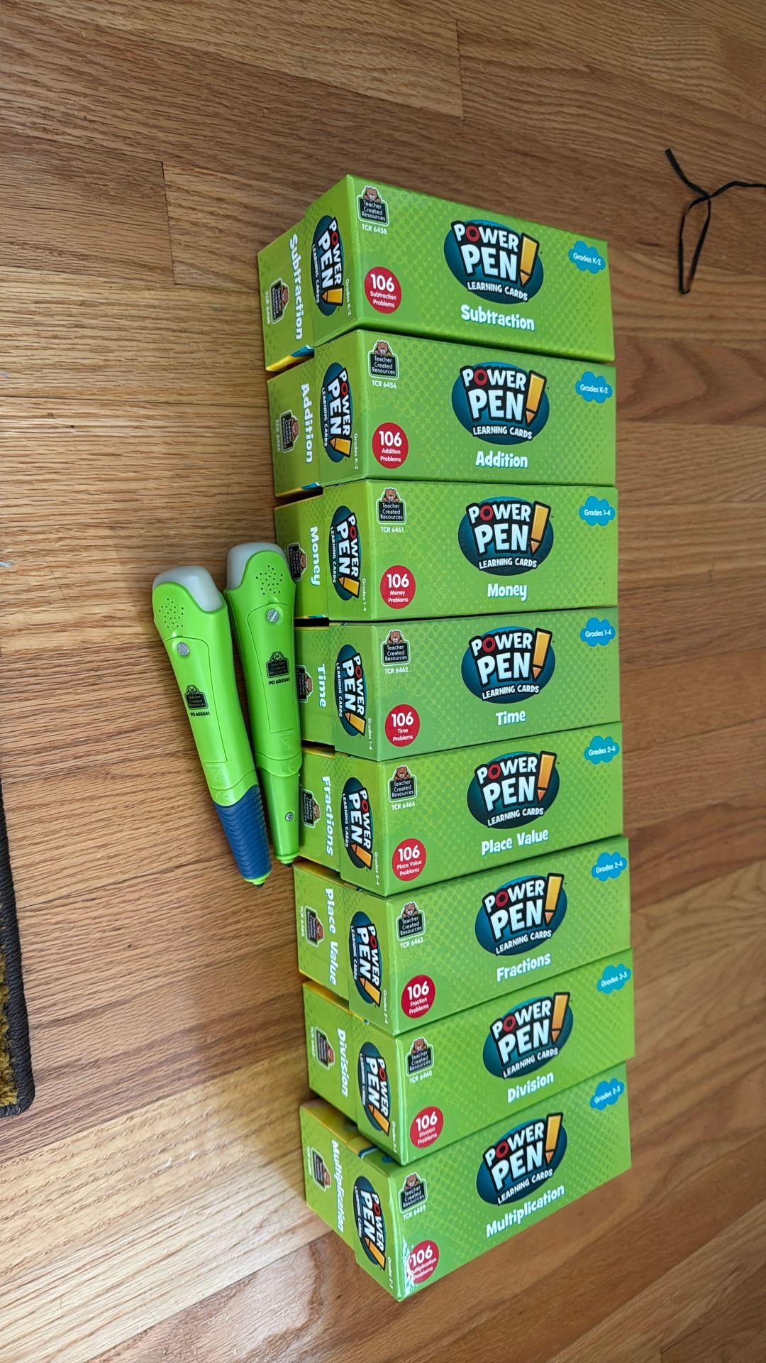 Lakeshore Learning Power Pen!Math Quiz Cards - Complete Set