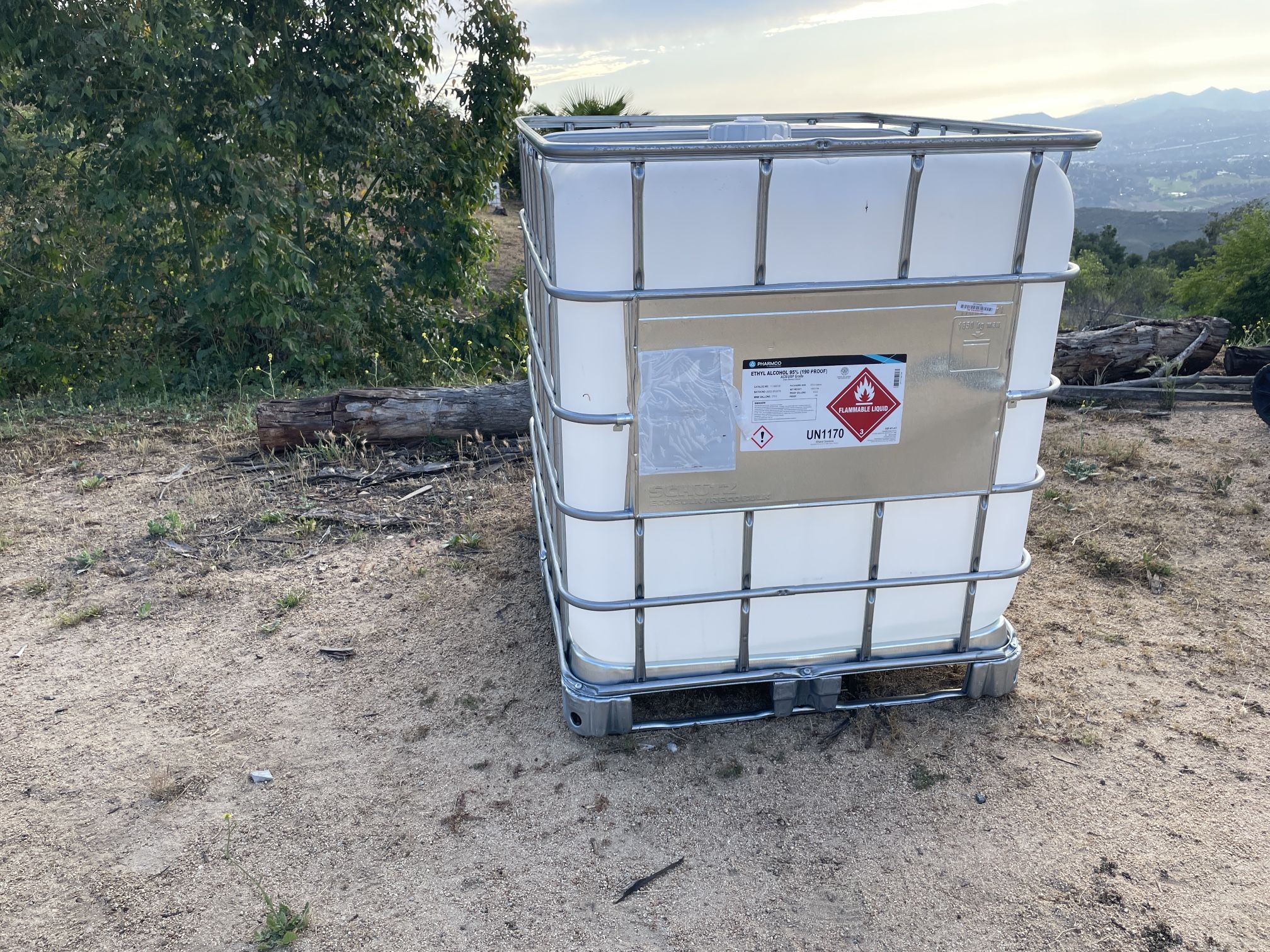 300 Gallon Water Storage Tank