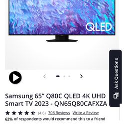 65 Inch Qled Samsung Tv