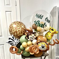 Safari Themed Balloon Arrangement 